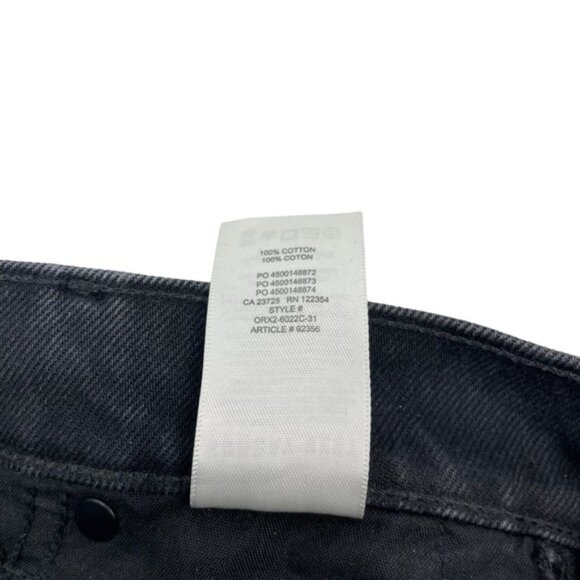 SUNDAY BEST Aritzia High Rise Tapered Leg Jean Sz 2 - Picture 7 of 9